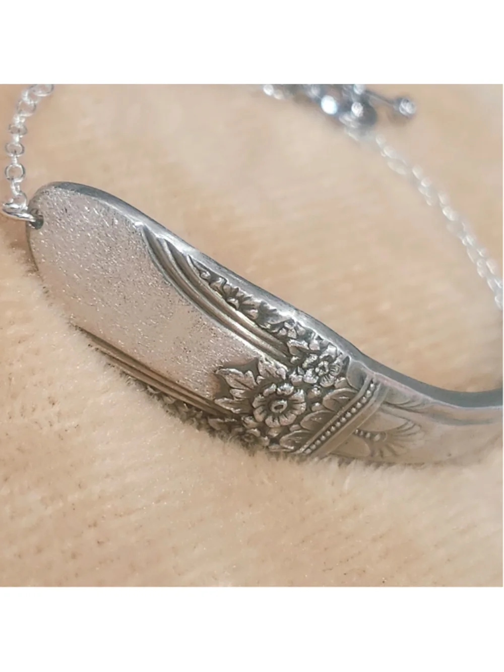 Rodgers bros First Love Silverplate Silverwear Bracelet handmade